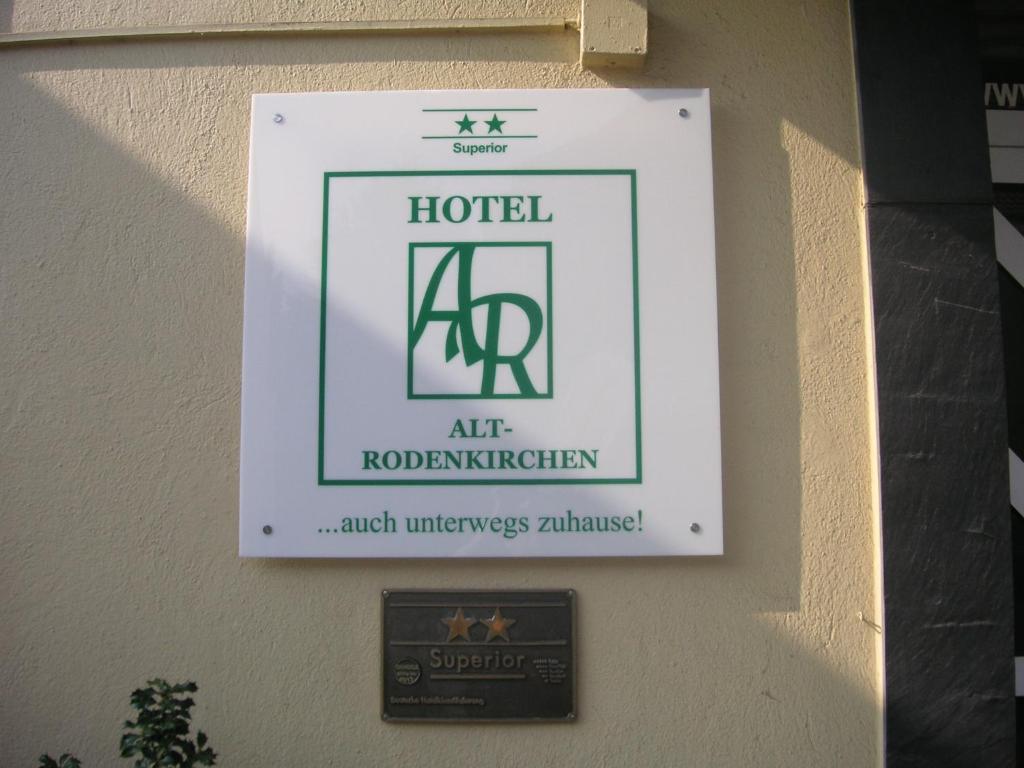 Hotel Alt-Rodenkirchen Köln Eksteriør bilde